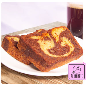 Cake Marmoleado de Café y Baileys